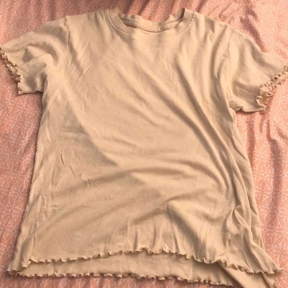Yellow lettuce tee